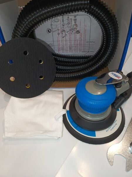 Wufu Havalı Zımpara + Yedek Taban