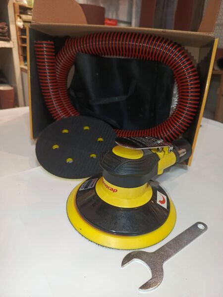 Unocap  Havalı Zımpara + Yedek Taban